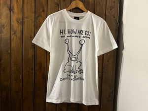 新品●ダニエルジョンストン　HI HOW ARE YOU?　カートコバーン　着用　同プリントTシャツ●ニルヴァーナ/ロックバンド/27クラブ