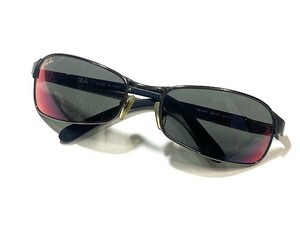 1円～ 売り切り 中古 Ray-Ban レイバン サングラス RB3149 004/29 デルピエロモデル カラーレンズ ブラック/メタルフレーム アイウェア