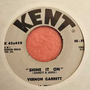 7" Vernon Garrett Shine It On / Things Are Lookin