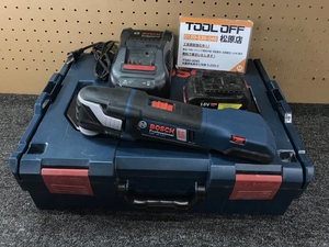 013♪おすすめ商品♪BOSCH　ボッシュ 18Vコードレスカットソー GMF18V-EC マルチツール　バッテリ1個+充電器