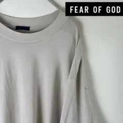 美品FEAR OF GOD エターナル ベージュ 5分丈 カットソー Tシャツ