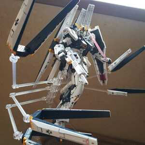 完成品 RG リアルグレード 機動戦士 ν GUNDAM ニューガンダム DOUBLE フィンファンネル 拡張ユニットセット逆襲のシャア BANDAI バンダイ 