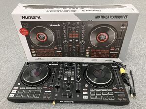 □M218-SG3-1049 Numark ヌマーク MIXTRACK PLATINUM FX 24ビット4デッキ・デジタルDJコントローラー 機材 家電 ※通電のみ確認済 箱付き