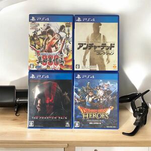 SONY PS4ソフト ドラゴンクエストヒーローズ　闇竜と世界樹の城 他 まとめて 計4本セット 現状品 ゲーム ゲームソフト 