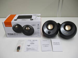 未検品 ジャンク CREATIVE PEBBLE V2 デスクトップ スピーカー 激安1円スタート