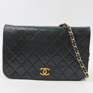 96064★1円スタート★CHANEL シャネル 極美品 マトラッセ チェーンショルダーバッグ ココマーク ヴィンテージ ショルダーバッグ ラムスキン