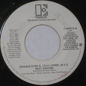 Donald Byrd - Sexy Dancer - Elektra ■ disco 45 試聴