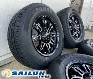 ハイラックス・サーフ・パジェロ タイヤホイール サイルン テラマックス CVR 265/65R17 17インチ Balano 4本セット 1台分