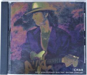 Char/チャー ＜＜20TH ANNIVERSARY-ELECTRIC GUITAR CONCERT ＞＞　DVD　帯付き　国内盤　　　