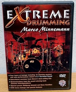 DVD Marco Minnemann / Extreme Drumming　マルコ・ミンネマン 送料無料