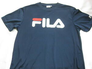 ★超美品★FILA★即乾／デカロゴ★Tネック★LL★