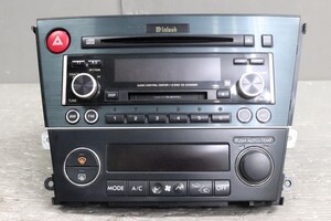 レガシィ 2.0GT スペック B ターボ B型 前期 (BP5) 純正 McIntosh オーディオデッキ CDチェンジャー エアコンスイッチ PF-40621 p052051