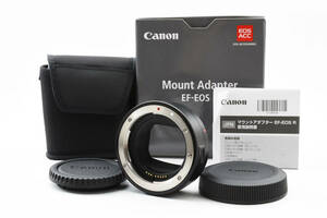 ☆美品【Canon】Mount Adapter EF-EOS R マウントアダプター キヤノン 管理番号 : 4701