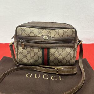 GUCCI グッチ シェリーライン ショルダーバッグ GG オールドグッチ