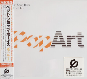 2discs CD Pet Shop Boys PopArt (The Hits) TOCP6625051PROMO Parlophone /00220