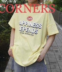 【美品】CORNERS 半袖カットソー