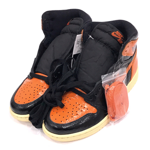 美品 ナイキ AIR JORDAN 1 RETRO HIGH OG 555088-028 25cm スニーカー メンズ 保存箱付き 未使用品 QR014-1