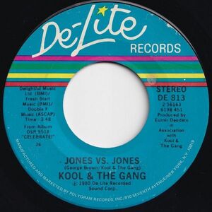 Kool & The Gang Jones Vs Jones / Night People De-Lite US DE 813 204390 SOUL DISCO ソウル ディスコ レコード 7インチ 45