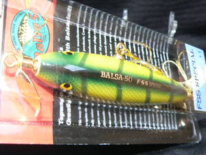 ＢＡＬＳＡ５０ ＦＳＳホッツイトッツイ＃ＦＳＳパイク バルサ５０ 離れ目 ゴールドモデル 未開封品