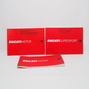 即決/送料無料Ducati.スーパースポーツ900ドゥカティオーナーズマニュアル.取扱説明書.配線図有.ドカティ.4カ国語.日本語あり