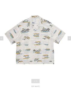 visvim COPA SHIRT S/S 24SS size3 OFF WHITE