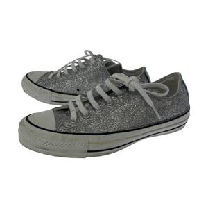 CONVERSE コンバース オールスター ローカット ラメ スニーカー size25/シルバー