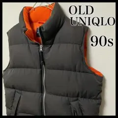 古着　90s ダウンベスト　OLD UNIQLO y2k sd1