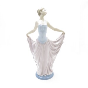 美品 LLADRO リヤドロ 5050 踊る少女 フィギュリン バレリーナ ダンサー 置物 人形 オブジェ SU9697X2