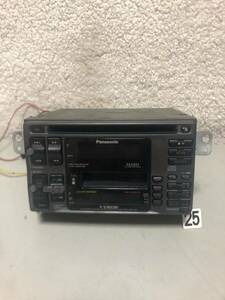 Panasonic パナソニック cd changer control カセットデッキ CQ-VZ606D