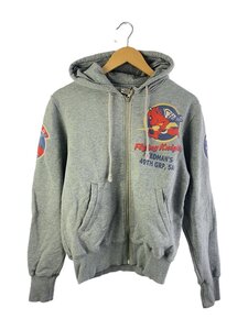 TED MAN(TED COMPANY)◆ジップパーカー/38/コットン/GRY/無地