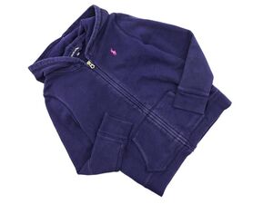 Ralph Lauren ラルフローレン スウェット ジップアップ パーカー 120cm 紺 ◇■ ☆ eja2 子供服