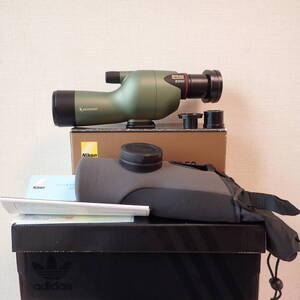 @@Nikon FIELDSCOPE ED50 グリーン ニコン フィールドスコープ 単眼望遠鏡 30x 24x 16x WDS 接眼レンズ付 WATERPROOF