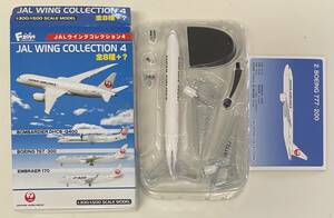 送料220円〜 希少 ブリスター未開封 F-toys エフトイズ JALウイングコレクション4 1/500 BOEING777-200 