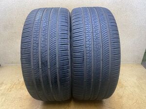 275/35R22（104W）M+S ピレリ PZERO TM ALL SEASON 中古2本 2021年製 バリ山 275/35/22