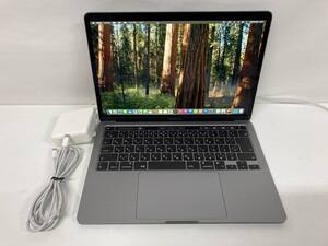 （訳あり）Apple Macbook Pro 2020 / Apple M1 / 16GB / 512GB / 13インチ グレー / A2338