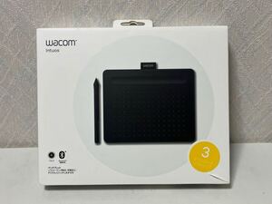 609i0813 Wacom(ワコム) ペンタブレットIntuos Smallワイヤレス クリスタ付き 黒 Androidにも対応 データ特典付き TCTL4100WL/K0