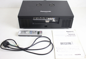 【通電OK】Panasonic TH-AE1000 パナソニック 液晶プロジェクター ブラック _HJY_B0613-J01B