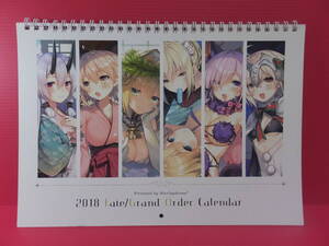 同人　C93　AliceSyndrome*　遠坂あさぎ　2018　FGO　Fate/Grand Order カレンダー　中古