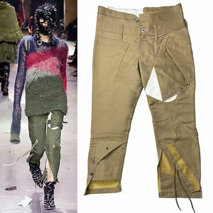 ミリタリー 解体 再構築 カーゴパンツ JUNYA WATANABE コムデギャルソン ジュンヤ 20SS Military Reconstructed Cargo Pants 06AW