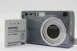 【返品保証】 ペンタックス Pentax Optio S4i 3x バッテリー付き コンパクトデジタルカメラ v1088