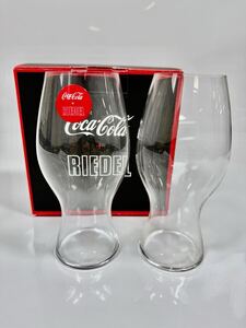 【未使用】RIEDEL リーデル コカコーラ ビールグラス クリスタルグラス ペア