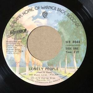 America / Lonely People Canada Orig 7