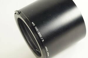 hiK★美品★MINOLTA New MＤ100-300mm F5.6用 メタルフード 55mm径 ミノルタ レンズフード