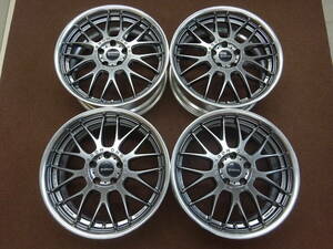 A-123　SSR FELLINI LM9　★19×8J ET47 PCD114.3 5H 4本★ スピードスター フェリーニ メッシュ　人気商品　ＶＩＰ車　等に是非　！