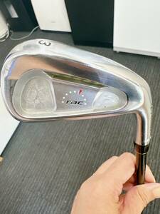 ☆75631　TaylorMade テーラーメイド rac 3番アイアン1本　 TM-RAC PLUS FLEX-S ゴルフクラブ 中古