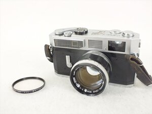 ♪ 1円スタート ♪ Canon キャノン MODEL7 レンジファインダー 50mm1:1.4 中古 現状品 250109J6148