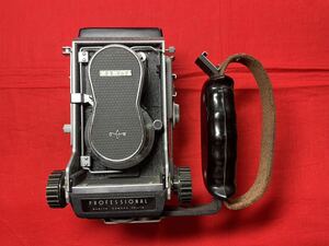 【MAMIYA】 MAMIYA C3 PROFESSIONAL 二眼レフカメラ 105mm 蛇腹 SEIKOSHA-S レンズ付 フィルムカメラ マミヤ 二眼レフ 現状品 ジャンク品 