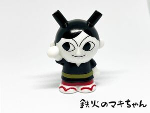 鉄火のマキちゃん/あつまれ アンパンマン P65 ソフビ 指人形　T-27