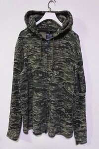 Back Channel バックチャンネル サーマル パーカー size M 迷彩 ゴーストカモ 日本製