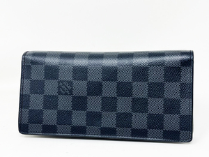 ルイヴィトン ダミエグラフィット ポルトフォイユ ブラザ 長財布 N62665 ICチップ LOUISVUITTON メンズ